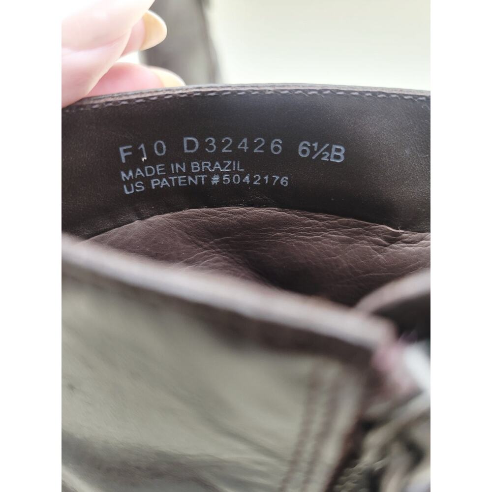 Cole Haan Air D32426 Harness Ankle Boots Womens Sz 6.5 B Dark Brown - Picture 6 of 11